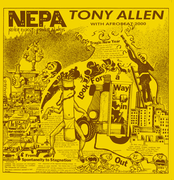 Tony Allen - N.E.P.A. (Never Expect Power Always) - Vinyl Record 12" image 1