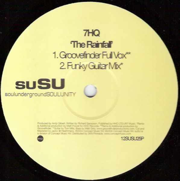 7HQ - Rainfall - Vinyl Record 12" image 1