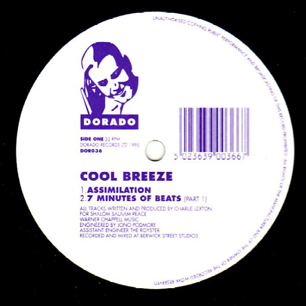 Cool Breeze - Assimilation EP - Used Vinyl Record 12" image 1