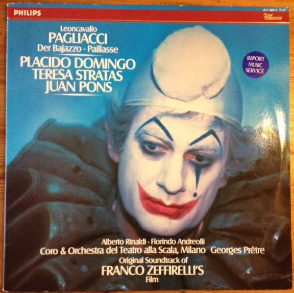 Ruggiero Leoncavallo - Pagliacci = Der Bajazzo = Paillasse - Used Vin image 1