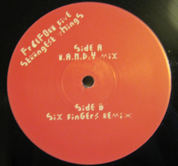 Freeform Five - Strangest Things (Promo 2) - Used Vinyl Record 12" image 1