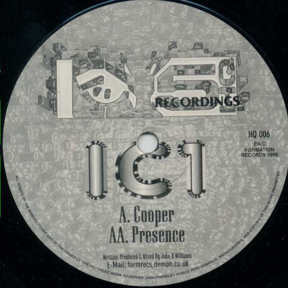 IC1 - Cooper / Presence - Vinyl Record 12" image 1