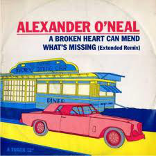 Alexander O'Neal - A Broken Heart Can Mend - Used Vinyl Record 7" image 1
