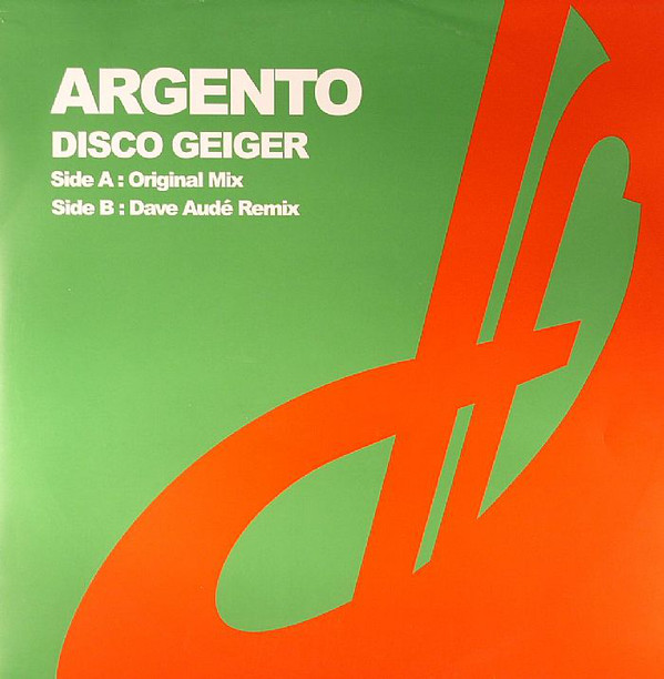 Argento - Disco Geiger - Used Vinyl Record 12" image 1