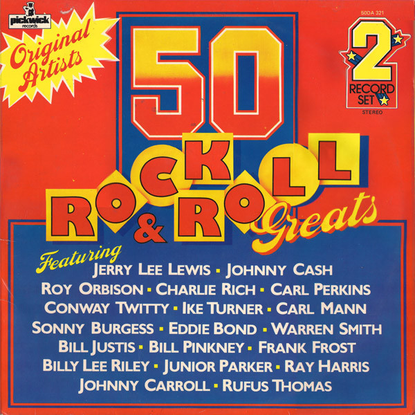Various - 50 Rock & Roll Greats - Used Vinyl Record image 1