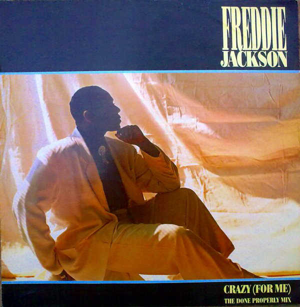 Freddie Jackson - Crazy (For Me) - Used Vinyl Record 12" image 1