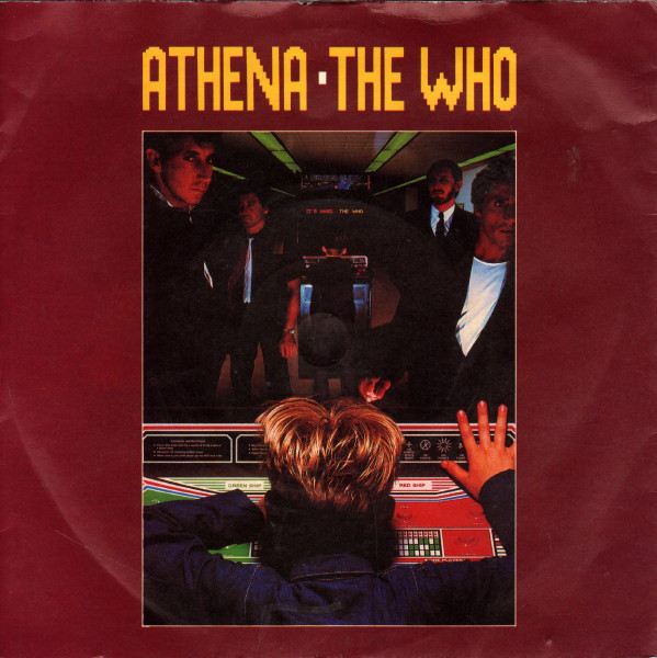 Who - Athena - Used Vinyl Record 7" image 1