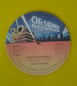 Gene Chandler - When You're Number 1 - Used Vinyl Record 12" image 1