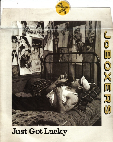 JoBoxers - Just Got Lucky - Used Vinyl Record 7" image 1