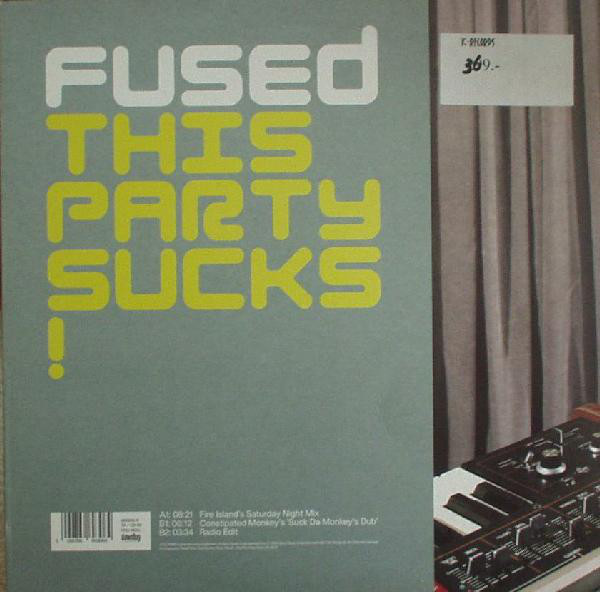 Fused - This Party Sucks! - Used Vinyl Record 12" image 1