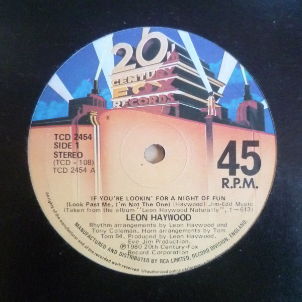 Leon Haywood - If You're Lookin' For A Night Of Fun (Look Past Me, I' image 1