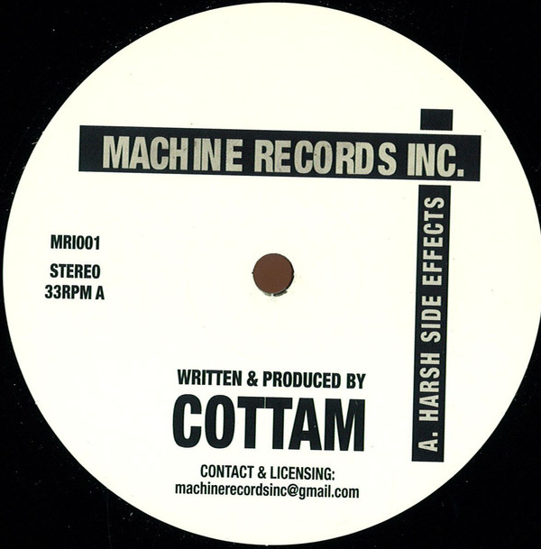Cottam - Harsh Side Effects - Vinyl Record 12" image 1