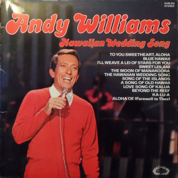 Andy Williams - Hawaiian Wedding Song - Used Vinyl Record image 1