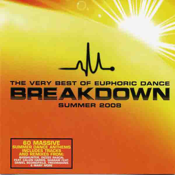 Various - Very Best Of Euphoric Dance Breakdown Summer 2008 - Used CD image 1