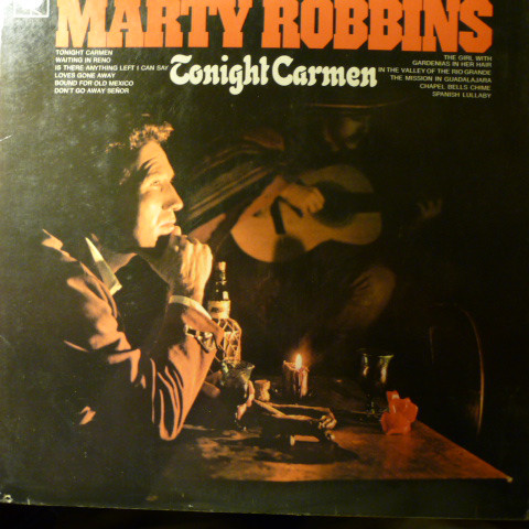 Marty Robbins - Tonight Carmen - Used Vinyl Record image 1