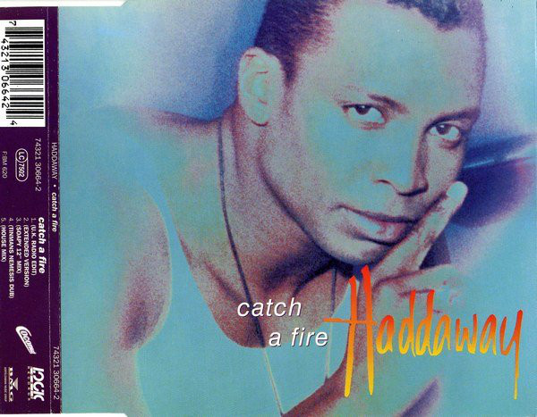 Haddaway - Catch A Fire - Used CD image 1