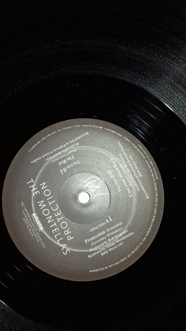 Montellas - Protection - Used Vinyl Record 12" image 1