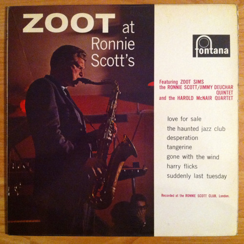 Zoot At Ronnie Scott's