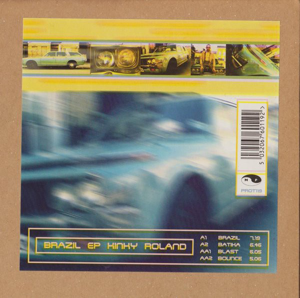 Kinky Roland - Brazil EP - Used Vinyl Record 12" image 1