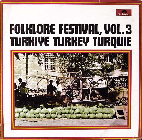 Various - Folklore Festival, Vol. 3 Turkey - Used Vinyl Record image 1