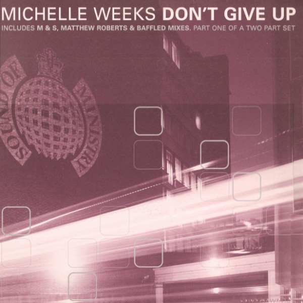 Michelle Weeks - Don't Give Up - Used Vinyl Record 12" image 1