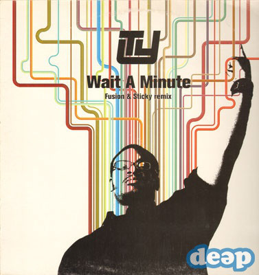 Ty - Wait A Minute (Fusion & Sticky Remix) - Vinyl Record 12" image 1
