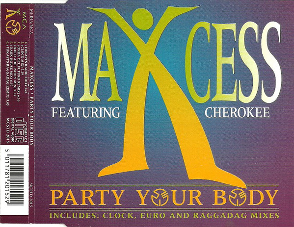 Maxcess - Party Your Body - Used CD image 1