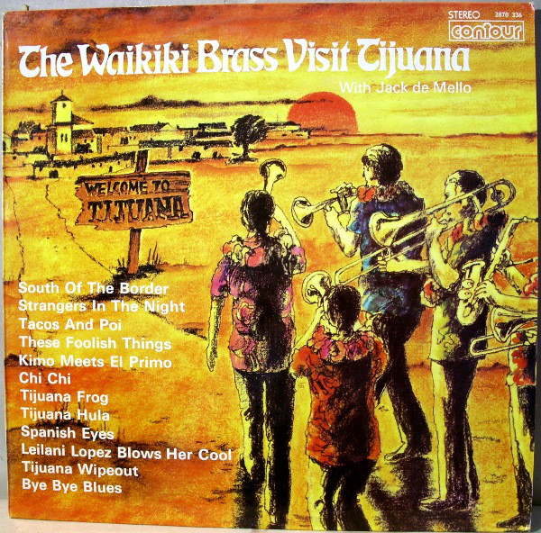 Waikiki Brass - Visit Tijuana - Used Vinyl Record image 1