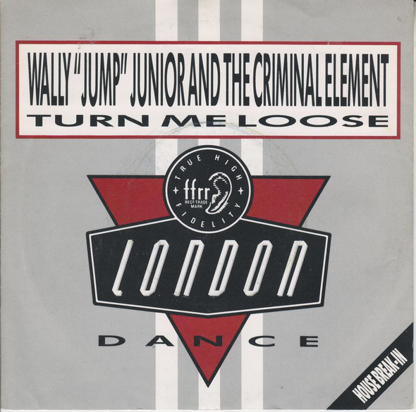 Wally Jump Jr & The - Turn Me Loose - Used Vinyl Record 7" image 1