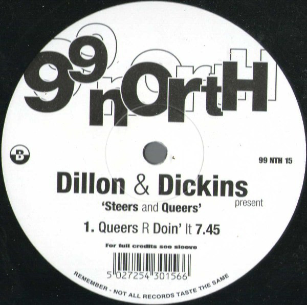 Dillon & Dickins - Steers And Queers - Used Vinyl Record 12" image 1