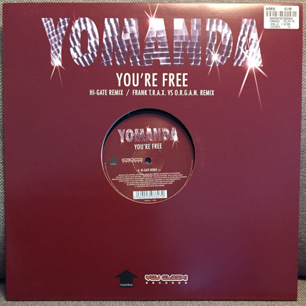Yomanda - You're Free - Used Vinyl Record 12" image 1