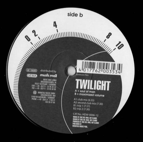 Twilight - Soul Of Man / Maximized Volume - Vinyl Record 12" image 1