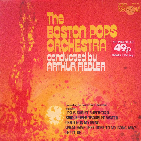 Boston Pops Orchestr - Presenting The Boston Pops - Used Vinyl Record image 1