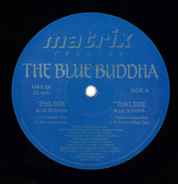 Blue Buddha - Blue Buddha - Used Vinyl Record 12" image 1