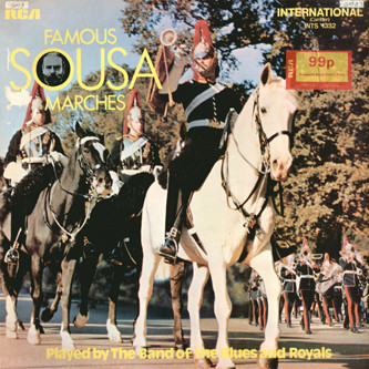 Band Of The Blues & - Famous Sousa Marches - Used Vinyl Record image 1