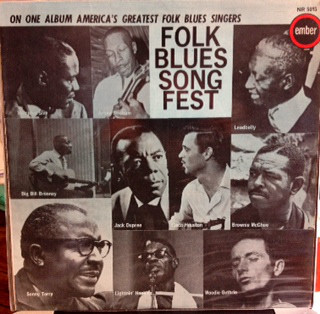 Various - Folk Blues Song Fest - Used Vinyl Record image 1