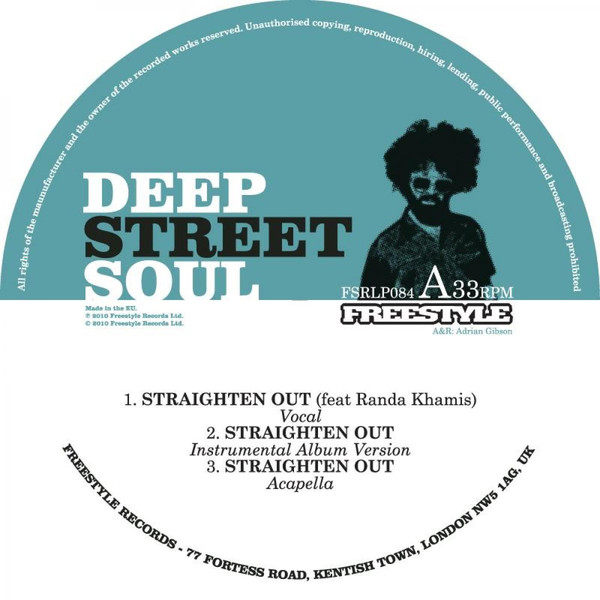 Deep Street Soul - Straighten Out - Vinyl Record 12" image 1