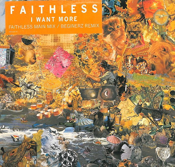 Faithless - I Want More - Used Vinyl Record 12" image 1
