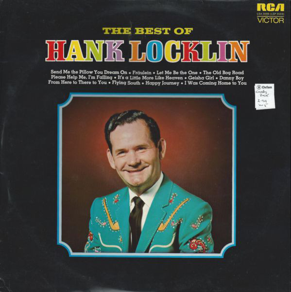 Hank Locklin - Best Of - Used Vinyl Record image 1