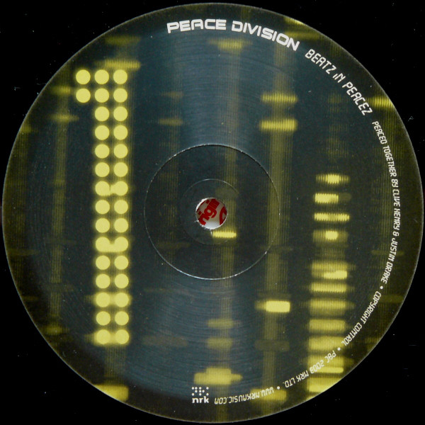 Peace Division - Beatz In Peacez 1 - Used Vinyl Record 12" image 1