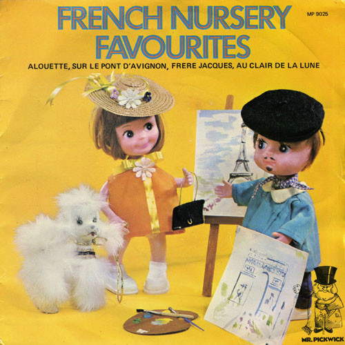 Unknown Artist - French Nursery Favourites - Used Vinyl Record 7" image 1