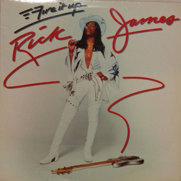 Rick James - Fire It  Up - Used Vinyl Record image 1