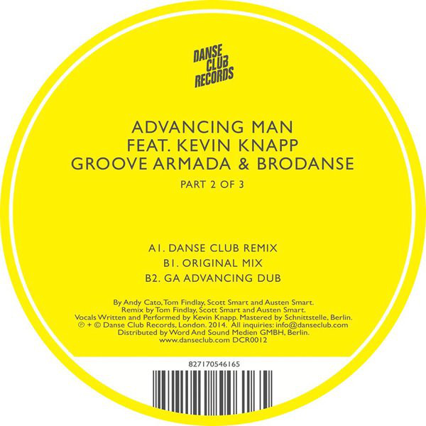Groove Armada - Advancing Man - Vinyl Record 12" image 1