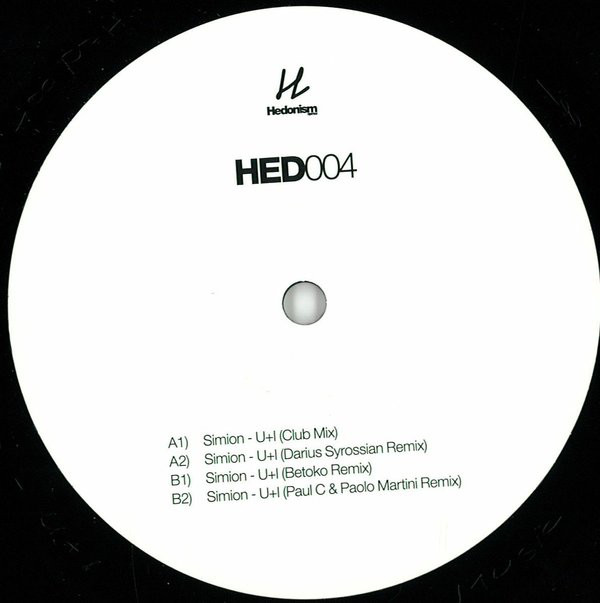 Simion - U+I - Vinyl Record 12" image 1