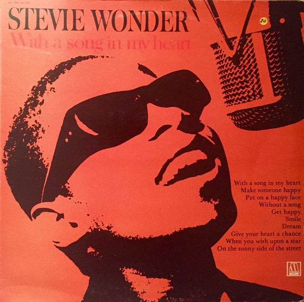 Stevie Wonder - With A Song In My Heart - Used Vinyl Record image 1
