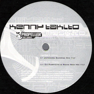 Kenny Takito - Moskito - Used Vinyl Record 12" image 1