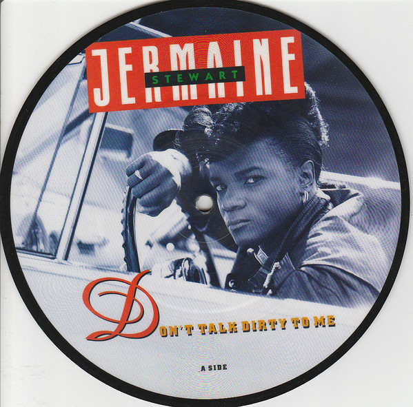 Jermaine Stewart - Don't Talk Dirty To Me - Used Vinyl Record 7" image 1