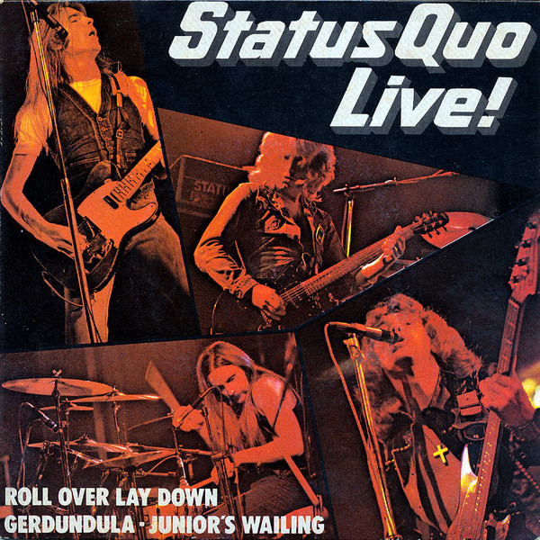 Status Quo - Live! - Used Vinyl Record 7" image 1