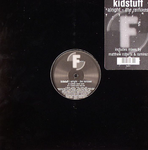 Kidstuff - Alright (The Remixes) - Used Vinyl Record 12" image 1