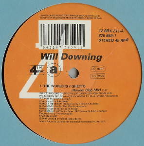 Will Downing - World Is A Ghetto (Harlem Club Mix) - Used Vinyl Recor image 1